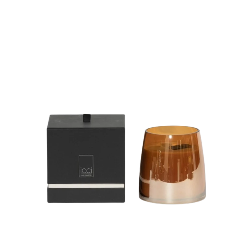 Duftkerze "Amber Intense" – 3 Docht